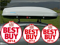 The Roof Box Company: KAMEI Husky XXL silver roof box The Roof Box Company: KAMEI Husky XXL silver roof box